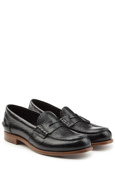 Church's Leather Loafers In Black