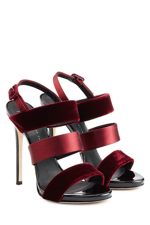 giuseppe zanotti red sandals