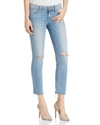 PAIGE Miki Straight Jeans in Bella Destructed,2563082BELLADESTRUCTED