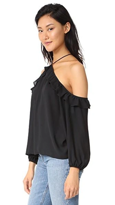 Shop Bb Dakota Carly Off Shoulder Top In Black