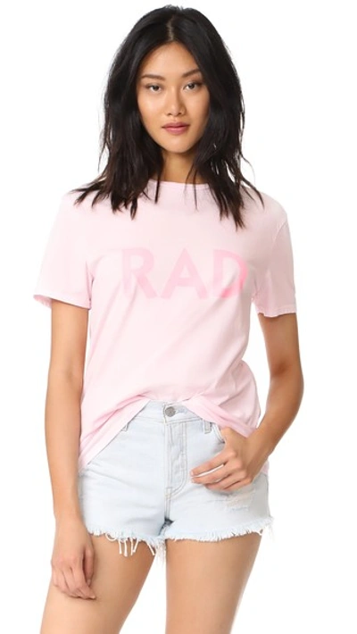 6397 Rad Tee In Pink