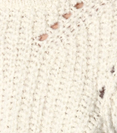 Shop Isabel Marant Farren Wool And Alpaca Sweater In White