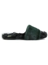 MR & MRS ITALY FUR SLIPPERS,SD024E12124774