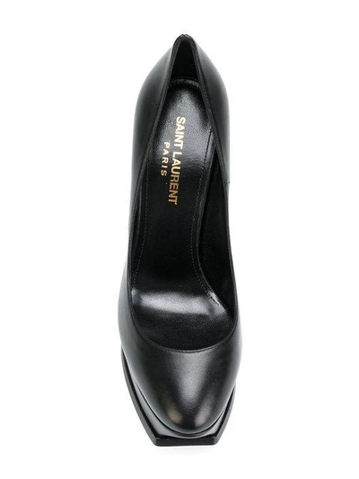 Shop Saint Laurent Classic Tribute 105 Pumps - Black