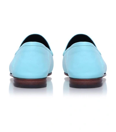 Shop Gucci Brixton Loafers In Blue