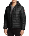 CANADA GOOSE LODGE HOODED DOWN JACKET,5055M