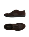 Sergio Rossi Sneakers In Dark Brown