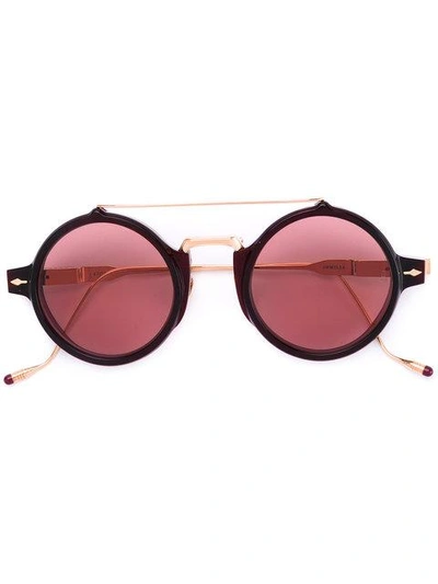 Shop Jacques Marie Mage Eluard Sunglasses - Red