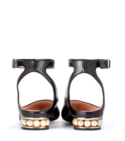 Shop Nicholas Kirkwood Casati Pearl Leather Pumps In Black