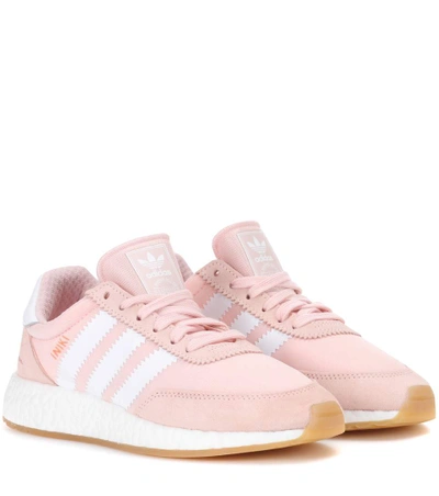 Adidas Originals Iniki Boost Running Sneakers In Light Pink