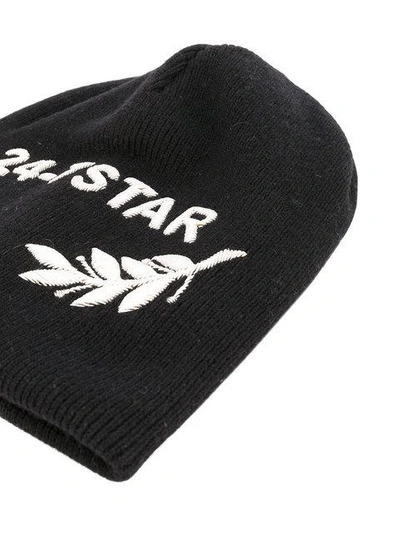 Shop Dsquared2 24-7 Star Beanie In Black