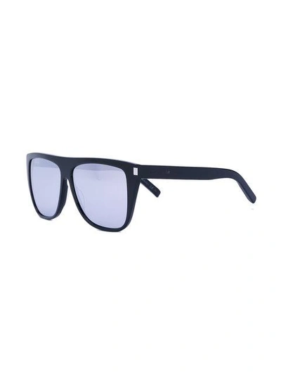 Shop Saint Laurent Square Frame Sunglasses