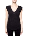 ZADIG & VOLTAIRE BROOKLYN EMBELLISHED SPI TEE,SETS7004F