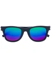 Saint Laurent Eyewear Rainbow Lens Sunglasses - Black