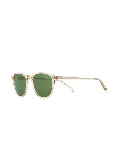 Shop Garrett Leight 'hampton' Sunglasses In Neutrals