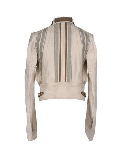 Shop Belstaff Jackets In Ivory