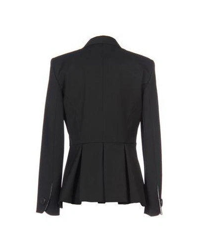 Shop Emporio Armani Suit Jackets In Black