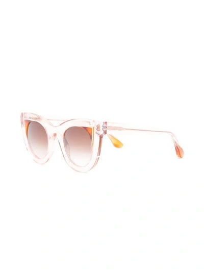 Shop Thierry Lasry Clear Effect Cat Eye Sunglasses In Pink