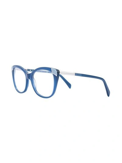 Shop Emilio Pucci Butterfly Frame Glasses