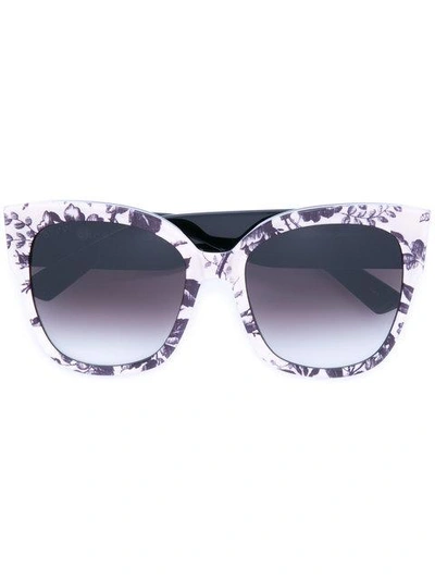 Shop Gucci Gg Arm Cat Eye Sunglasses