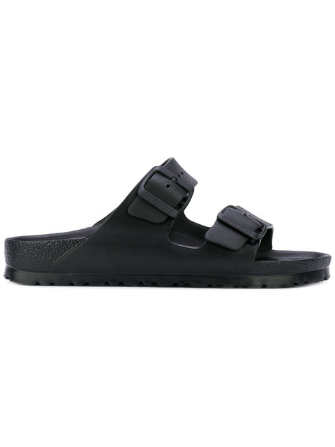 Birkenstock Essentials Arizona Waterproof Slide Sandal In Black Eva ...