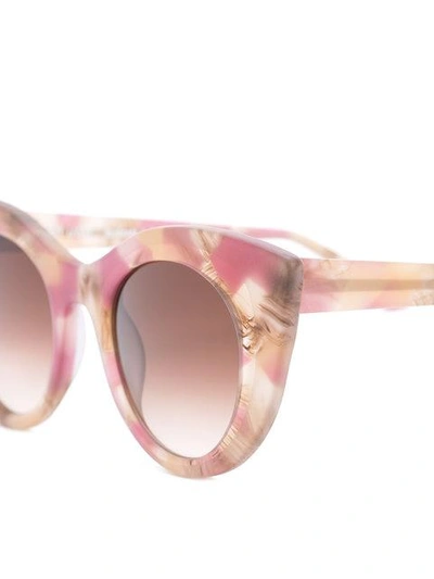 Shop Thierry Lasry Patterned Cat Eye Sunglasses