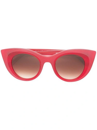 Shop Thierry Lasry Red Cat Eye Sunglasses