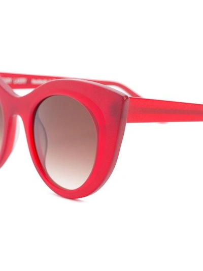 Shop Thierry Lasry Red Cat Eye Sunglasses