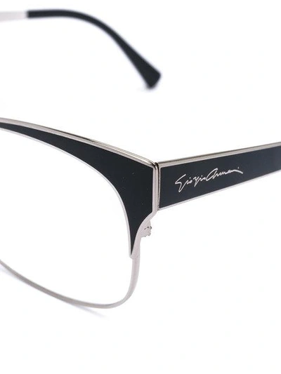 Shop Giorgio Armani Cat Eye Glasses