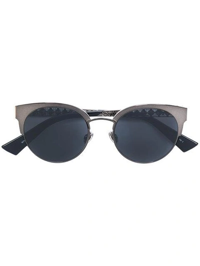 Shop Dior Klassische Cat-eye-sonnenbrille In Black