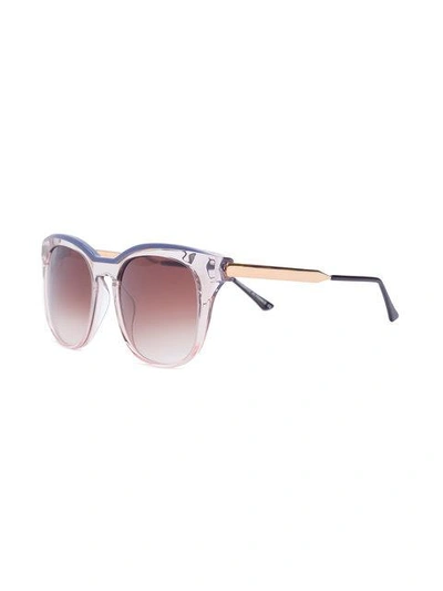 Shop Thierry Lasry Clear Effect Square Sunglasses In Pink