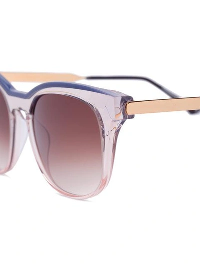 Shop Thierry Lasry Clear Effect Square Sunglasses In Pink