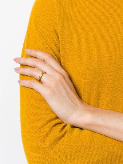 Shop Cornelia Webb Slized Round Ring - Yellow In Yellow & Orange