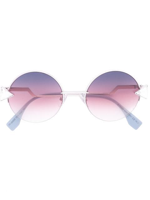 fendi rainbow round sunglasses