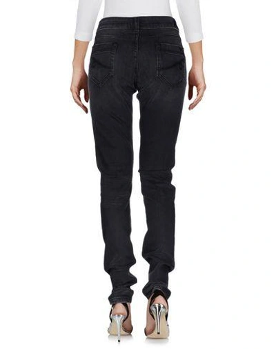 Shop Emporio Armani Denim Pants In Black
