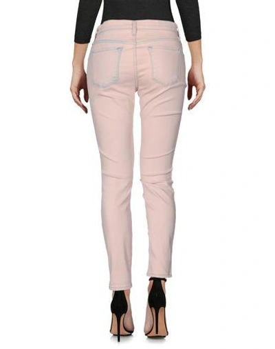 Shop J Brand Denim Pants In Light Pink