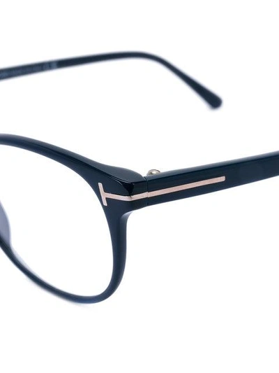 Shop Tom Ford Eyewear D-ring Glasses - Blue