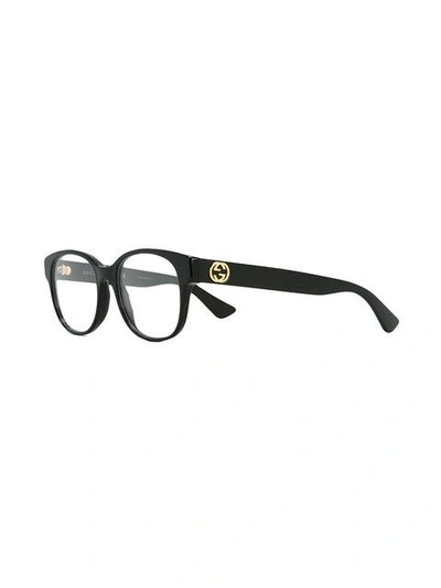 Shop Gucci Oval Glasses