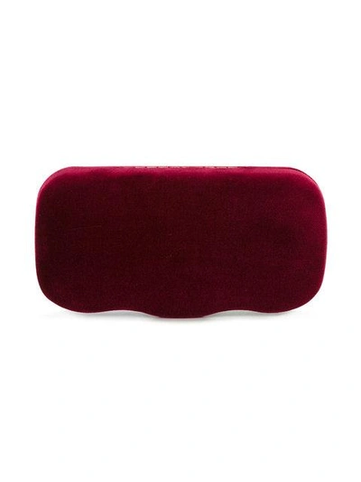 金银葱效果方框眼镜