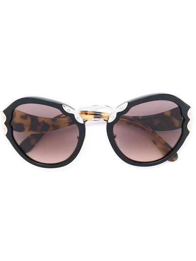 Shop Prada Oversized Sunglasses