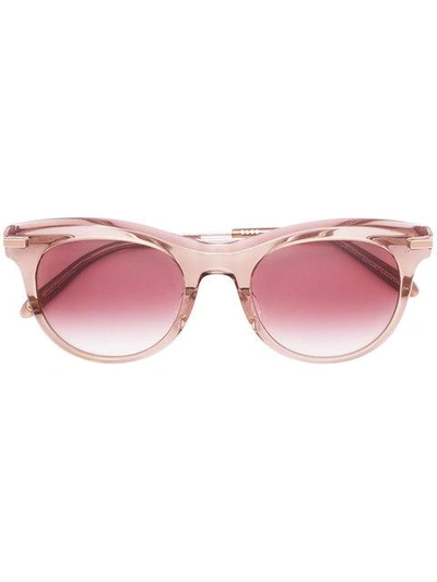 Shop Garrett Leight Andalusia Sunglasses In Pink