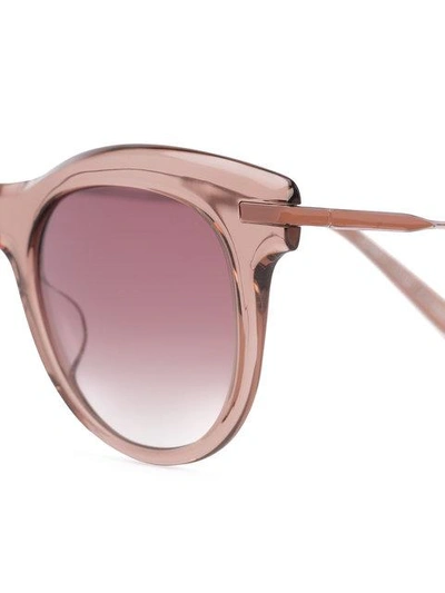 Shop Garrett Leight Andalusia Sunglasses In Pink