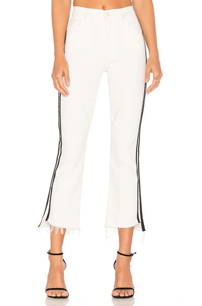 Shop Mother Insider Crop Step Fray In Whipping The Racer