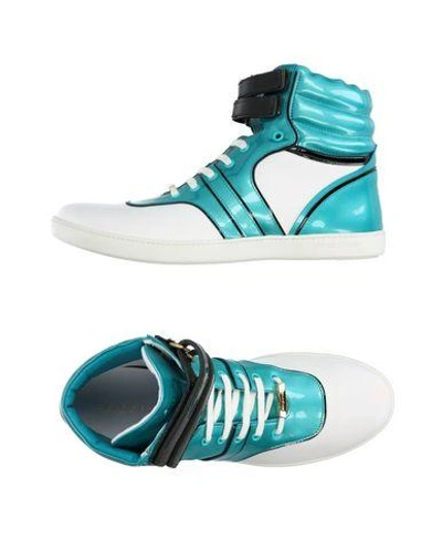 Sergio Rossi Sneakers In Turquoise