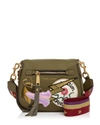 MARC JACOBS NOMAD PATCHWORK SMALL SADDLE BAG,M0011888