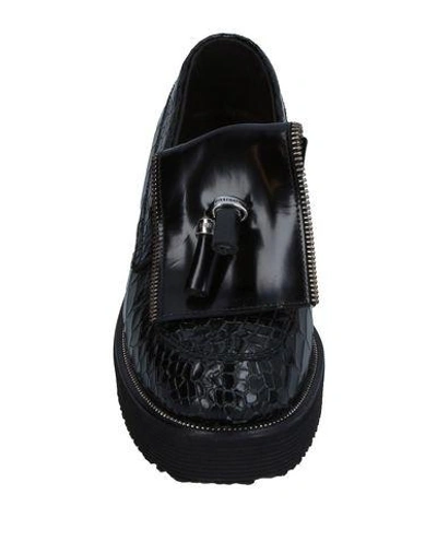 Shop Bikkembergs Loafers In Black