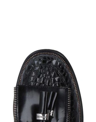 Shop Bikkembergs Loafers In Black