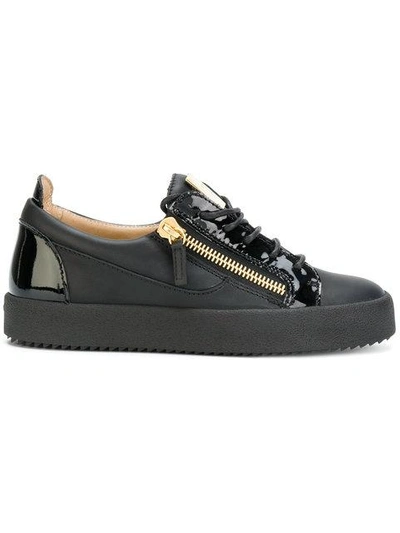 Shop Giuseppe Zanotti Nicki Low-top Sneakers In Black