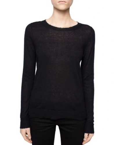 Zadig & Voltaire Miss Cashmere Sweater In Black