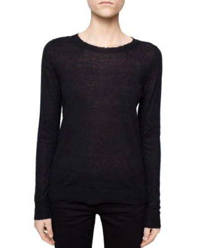 Zadig & Voltaire Miss Cashmere Jumper In Black